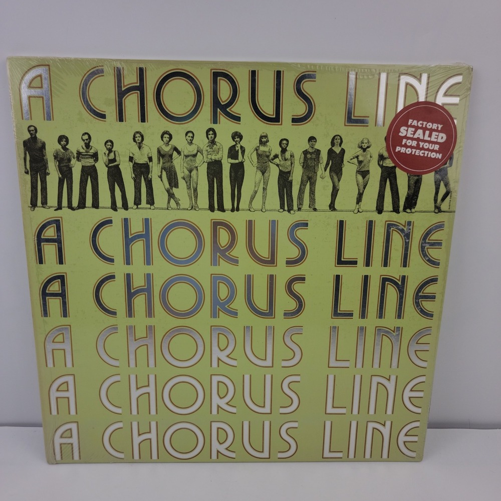 A Chorus Line Original Cast Recording Vinyl LP Columbia Masterworks 33581 Sealed